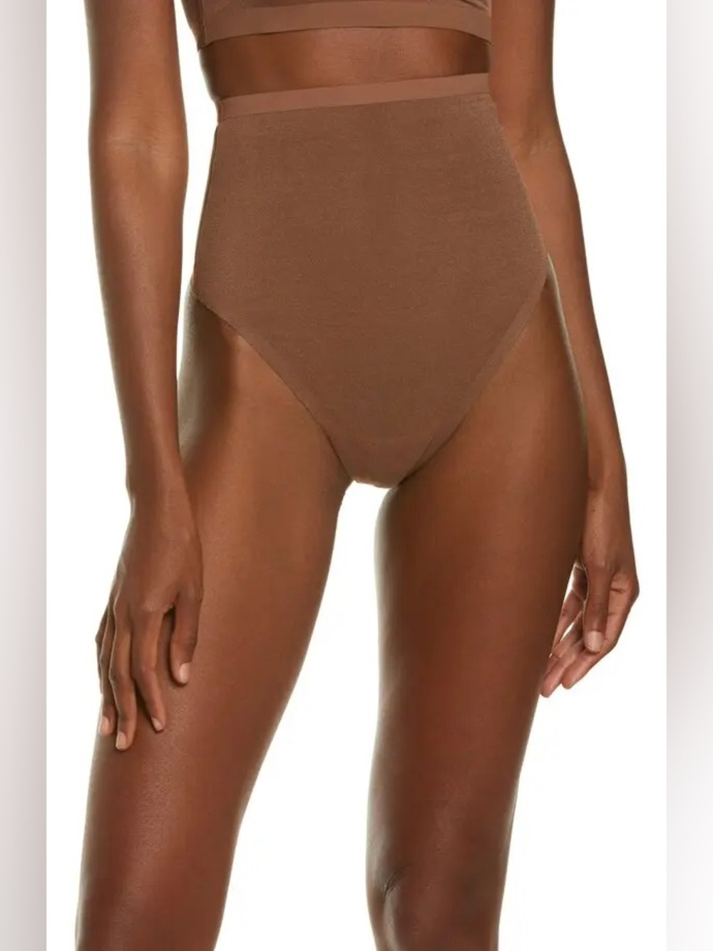 Skims Power Mesh High Waist Thong NWT